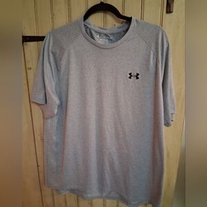 Under Armour Men's Short Sleeve Gray Tee